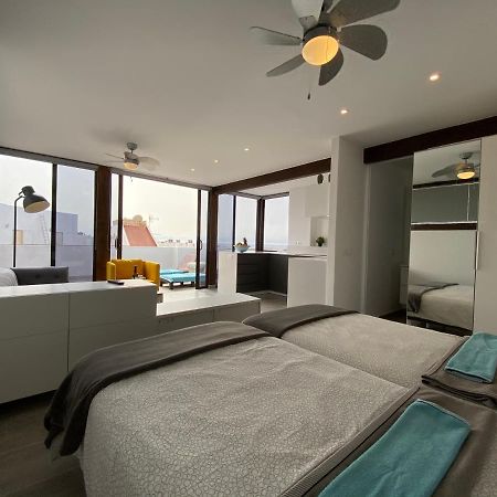 Penthouse Meerblick Cotillo Bagian luar foto