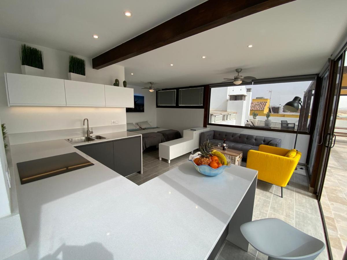 Penthouse Meerblick Cotillo Bagian luar foto
