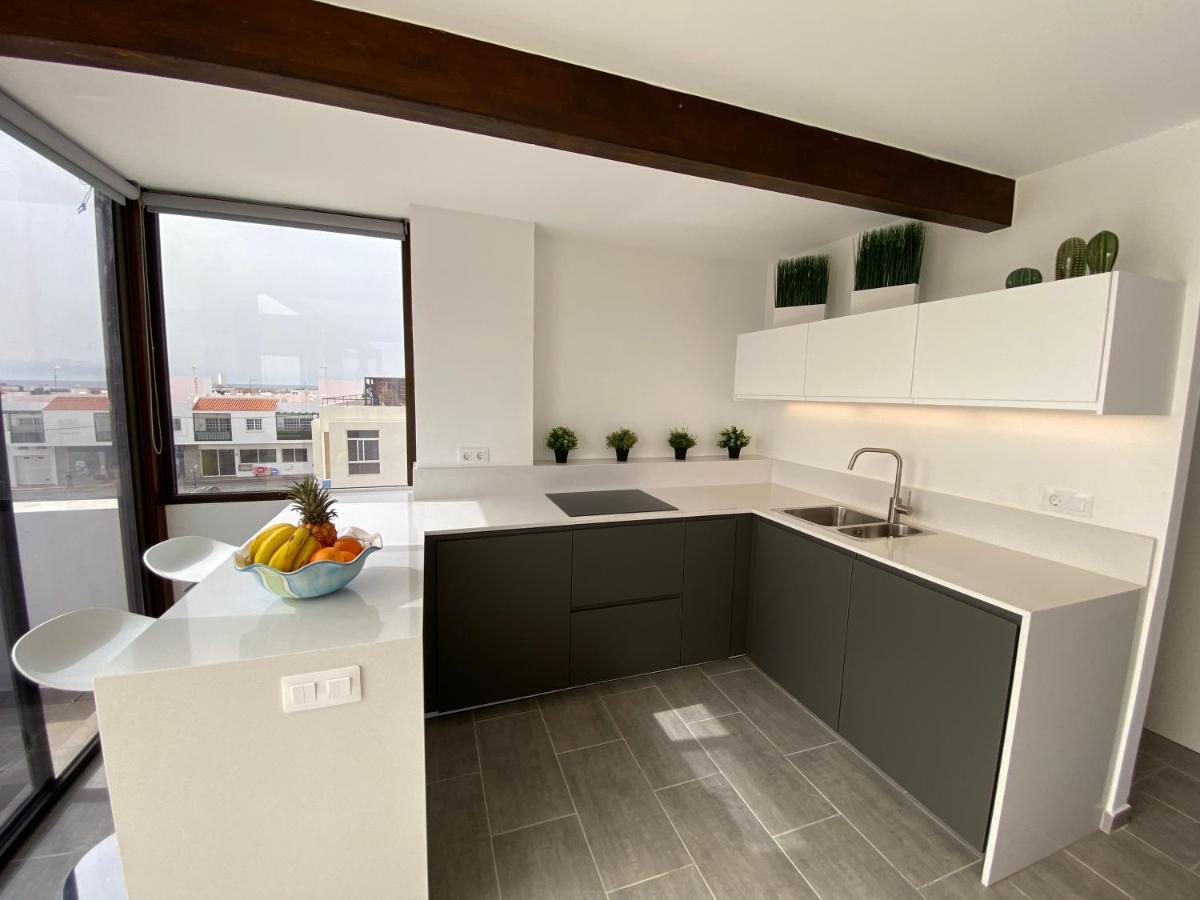 Penthouse Meerblick Cotillo Bagian luar foto